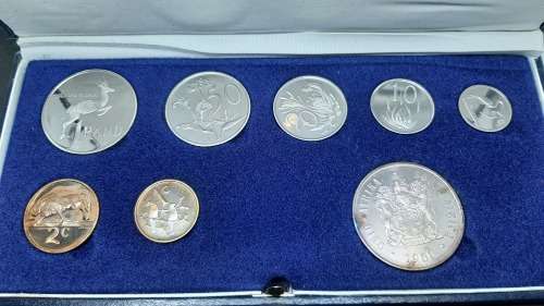 1988 RSA Short Proof Set 2 x Silver R1